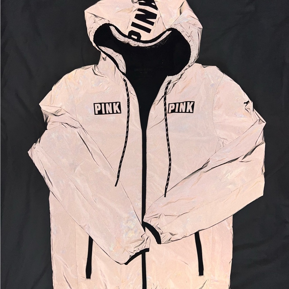 LIMITED EDITION PINK Victoria's Secret Reflective Jacket